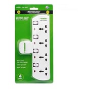 Terminator TMA564T 4way Multiway Adaptor + TTP13A2U 2 Port USB Wall Charger Terminator TMA564T 4way Multiway Adaptor + TTP13A2U 2 Port USB Wall Charger