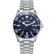 Tornado Men's Analog Navy Blue Dial Watch - T22001-sbsn Tornado Men's Analog Navy Blue Dial Watch - T22001-sbsn