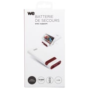 We Power Bank 16000mAh 2 USB White/Red