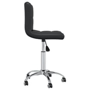 Vidaxl Swivel Office Chair Black Faux Leather Vidaxl Swivel Office Chair Black Faux Leather