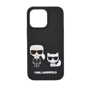 Karl Lagerfeld Liquid Silicone Case Karl And Choupette For Iphone 13 Pro Max Black Karl Lagerfeld Liquid Silicone Case Karl And Choupette For Iphone 13 Pro Max Black