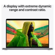 MacBook Pro 14-inch (2021) - M1 Pro Chip 16GB 1TB 16-core GPU Space Grey English/Arabic Keyboard - Middle East Version