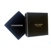 Soko Mesh Tie Clip Lapel Pin Gunmetal For Men Soko Mesh Tie Clip Lapel Pin Gunmetal For Men
