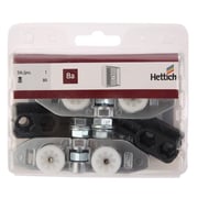 Hettich No. 8A Sliding Door Fitting (Set of 2) Hettich No. 8A Sliding Door Fitting (Set of 2)