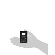 Kate Aspen Eat, Drink And Be Married Pocket Sized Bottle Opener, Black, Set Of 12 Kate Aspen Eat, Drink And Be Married Pocket Sized Bottle Opener, Black, Set Of 12
