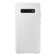 Samsung Leather Case White For Galaxy S10 Plus