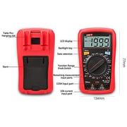 Uni-T UT33A+ Digital Multimeter LCD AC DC Voltage Current Resistance +2mF Capacitance Tester With Backlight Display