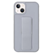 Margoun case for iPhone 14 Max with Hand Grip Foldable Magnetic Kickstand Wrist Strap Finger Grip Cover 6.7 inch Grey