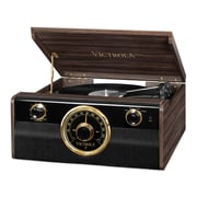 Victrola Empire Junior Vta-240b 4-in-1 Wood Bluetooth Mid Century Record Player With 3-speed Turntable And Fm Radio Music Centre Victrola Empire Junior Vta-240b 4-in-1 Wood Bluetooth Mid Century Record Player With 3-speed Turntable And Fm Radio Music Centre