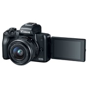 Canon EOS M50 Mirrorless Digital Camera Black With EF-M 15-45 IS STM Lens + Vlogger Kit Canon EOS M50 Mirrorless Digital Camera Black With EF-M 15-45 IS STM Lens + Vlogger Kit