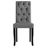 vidaXL Dining Chairs 4 pcs Solid Wood Dark Grey vidaXL Dining Chairs 4 pcs Solid Wood Dark Grey