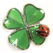 1 Ganz Twice The Luck Clover And Lady Bug Charm 1 Ganz Twice The Luck Clover And Lady Bug Charm