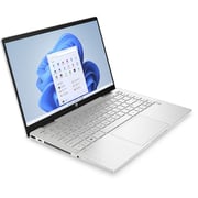 HP x360 (2022) Laptop - 12th Gen / Intel Core i7-1255U / 14inch FHD / 512GB SSD / 16GB RAM / Shared Intel Iris Xe Graphics / Windows 11 Home / English & Arabic Keyboard / Silver / Middle East Version - [14-EK0001NE]