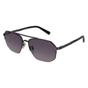Police Glossy Black Metal Unisex Sunglasses SPL-25-570568 Police Glossy Black Metal Unisex Sunglasses SPL-25-570568