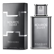 Yves Saint Laurent Kouros Silver Perfume For Men 100ml Eau de Toilette