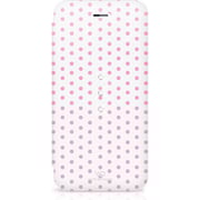 White Diamonds 1311TRI68 Crystal Booklet Case Dots For IPhone 6