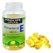 Buy Prolife Atlas Vitamin E 400 I.u 100 Softgels Online in UAE Sharaf DG