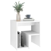 Vidaxl Bed Cabinets 2 Pcs White 40x30x40 Cm Chipboard Vidaxl Bed Cabinets 2 Pcs White 40x30x40 Cm Chipboard