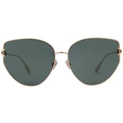Dior Cat Eye Green/Gold Sunglass For Women 716736264394