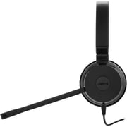 Jabra EVOLVE 20 MS Stereo Wired Headset Black