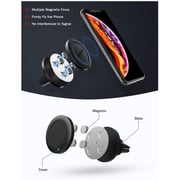 Mpow Magnetic Air Vent Car Phone Mount/holder (2-pcs) 4 Powerful Pagnets - 360degree Rotation Black Mpow Magnetic Air Vent Car Phone Mount/holder (2-pcs) 4 Powerful Pagnets - 360degree Rotation Black