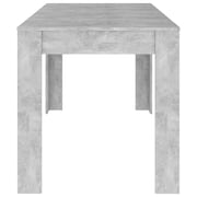 Vidaxl Dining Table Concrete Grey 140x74.5x76 Cm Engineered Wood Vidaxl Dining Table Concrete Grey 140x74.5x76 Cm Engineered Wood