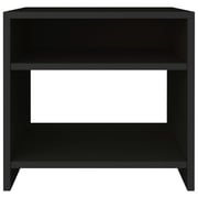 vidaXL Bedside Cabinet Black 40x30x40 cm Engineered Wood vidaXL Bedside Cabinet Black 40x30x40 cm Engineered Wood