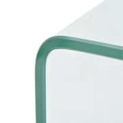 vidaXL Coffee Table Tempered Glass 98x45x30 cm Clear vidaXL Coffee Table Tempered Glass 98x45x30 cm Clear