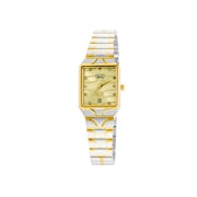 Eliz Costa Es8714l2tct Tt Gold Ss Case And Band Women's Watch Eliz Costa Es8714l2tct Tt Gold Ss Case And Band Women's Watch