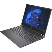 HP (2021) Gaming Laptop - AMD Ryzen 7-5800H / 15.6inch FHD / 512GB SSD / 16GB RAM / 4GB AMD Radeon RX 6500M Graphics / Windows 11 Home / English & Arabic Keyboard / Silver / Middle East Version - [15-FB0018NE]