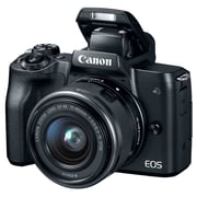 Canon EOS M50 Mirrorless Digital Camera Black With EF-M 15-45 IS STM Lens + Vlogger Kit