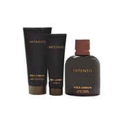 Dolce & Gabbana Intenso Pour Homme Gift Set (125 ml EDP Spray 100 ml Aftershave Balm and 50 ml Shower Gel) Men Dolce & Gabbana Intenso Pour Homme Gift Set (125 ml EDP Spray 100 ml Aftershave Balm and 50 ml Shower Gel) Men