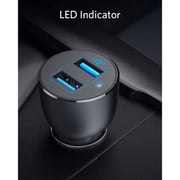 Anker Power Drive III 2-Port Car Charger Black