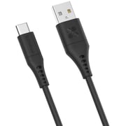 Promate USB A to USB C Cable 1.2m Black