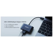 Romoss CH04CIABK USB-C 3.1 Type-C Multiport HDMI/USB-A 3.0 Adapter