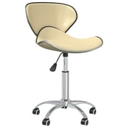 Vidaxl Swivel Dining Chairs 2 Pcs Cream Faux Leather Vidaxl Swivel Dining Chairs 2 Pcs Cream Faux Leather