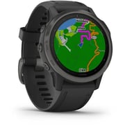 Garmin 010-02159-25 6S Fenix Sapphire Carbon Band Watch Grey Dlc W/Black Garmin 010-02159-25 6S Fenix Sapphire Carbon Band Watch Grey Dlc W/Black