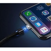 Kuulaa Magnetic USB Cable 1m Black Kuulaa Magnetic USB Cable 1m Black