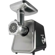DMS Meat Grinder Electric 2000W Shredder Metal Gear 3 Perforated Discs Silver - FW2000