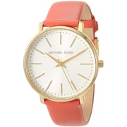 Michael Kors Pyper Pink Leather Analog Women Watch MK2892 Michael Kors Pyper Pink Leather Analog Women Watch MK2892