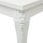 vidaXL Coffee Table 80x80x42 cm High Gloss White vidaXL Coffee Table 80x80x42 cm High Gloss White