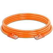 S-TEK RJ45 Cat6 Ethernet Patch Internet Cable orange 10 MTR