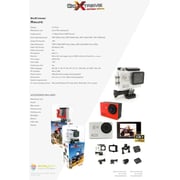 GoXtreme Rallye Action Camera Silver GoXtreme Rallye Action Camera Silver