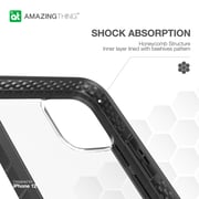 Amazing Thing Military Drop Proof Designed For Iphone 12 Case And Iphone 12 Pro Case/cover (6.1 Inch) - Black Amazing Thing Military Drop Proof Designed For Iphone 12 Case And Iphone 12 Pro Case/cover (6.1 Inch) - Black