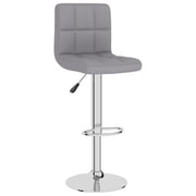 Vidaxl Bar Stools 2 Pcs Light Grey Fabric Vidaxl Bar Stools 2 Pcs Light Grey Fabric