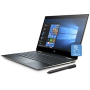 HP Spectre x360 13-AP0004NE Convertible Touch Laptop - Core i7 1.8GHz 16GB 1TB Shared Win10 13.3inch 4K Blue