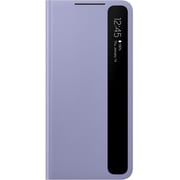 Samsung Clear View Cover Violet Samsung S21 Plus
