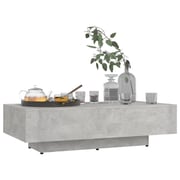 Vidaxl Coffee Table Concrete Grey 115x60x31 Cm Engineered Wood