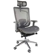 Mahmayi Silla 97729 High Back Chair Modern & Ergonomic Office Chair - High Back Chair (Grey) Mahmayi Silla 97729 High Back Chair Modern & Ergonomic Office Chair - High Back Chair (Grey)