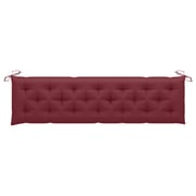Vidaxl Cushion For Swing Chair Wine Red 200 Cm Fabric Vidaxl Cushion For Swing Chair Wine Red 200 Cm Fabric